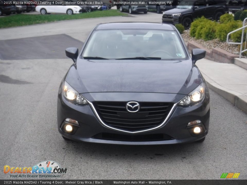 2015 Mazda MAZDA3 i Touring 4 Door Meteor Gray Mica / Black Photo #11