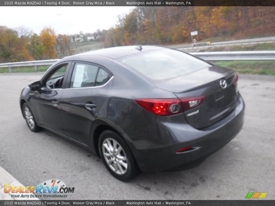 2015 Mazda MAZDA3 i Touring 4 Door Meteor Gray Mica / Black Photo #14