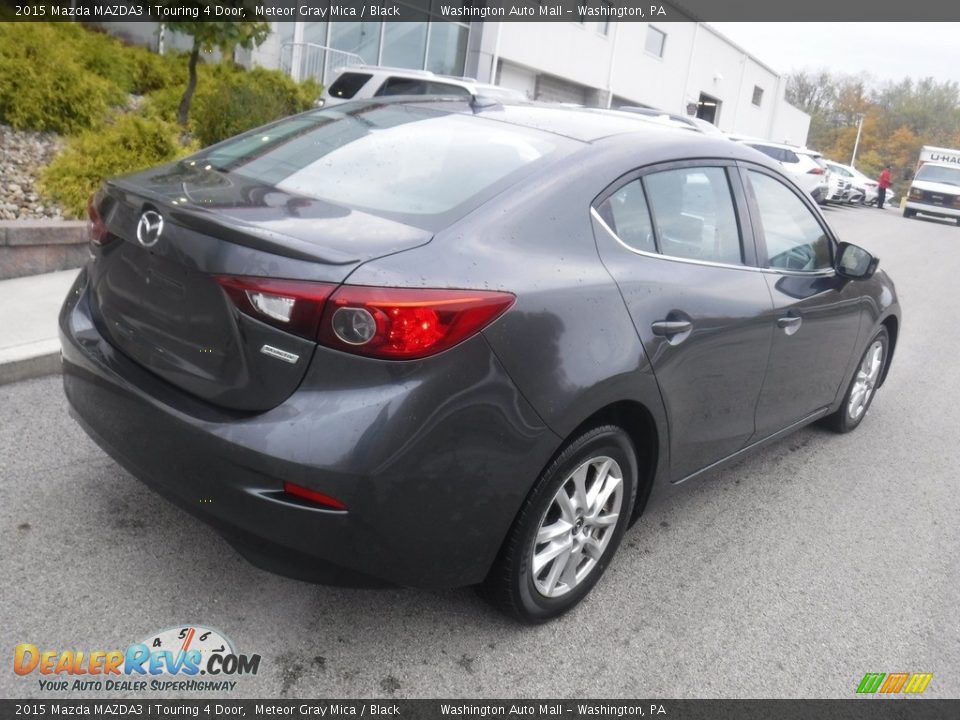 2015 Mazda MAZDA3 i Touring 4 Door Meteor Gray Mica / Black Photo #16