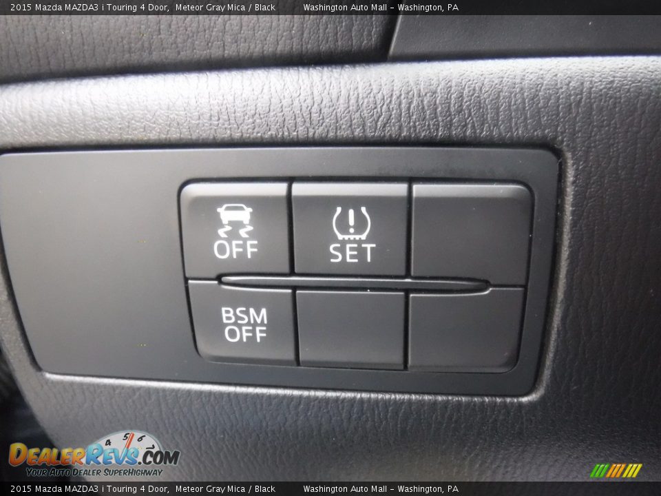 2015 Mazda MAZDA3 i Touring 4 Door Meteor Gray Mica / Black Photo #23