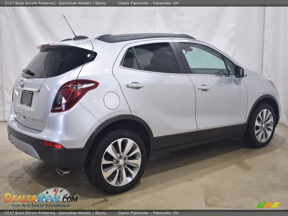 2017 Buick Encore Preferred Quicksilver Metallic / Ebony Photo #2