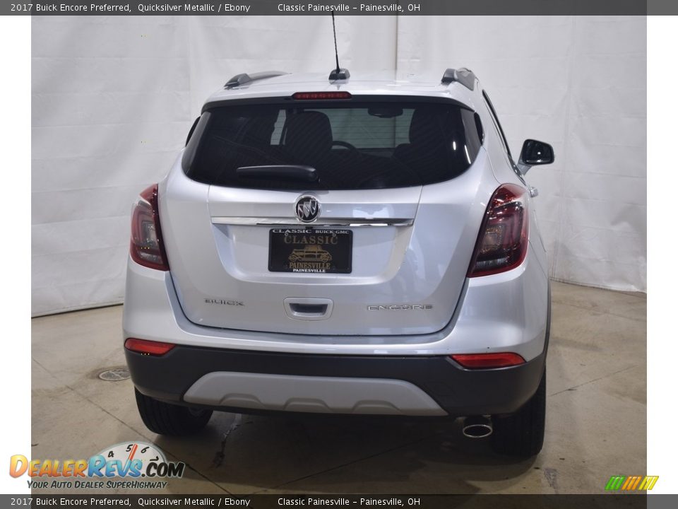 2017 Buick Encore Preferred Quicksilver Metallic / Ebony Photo #3