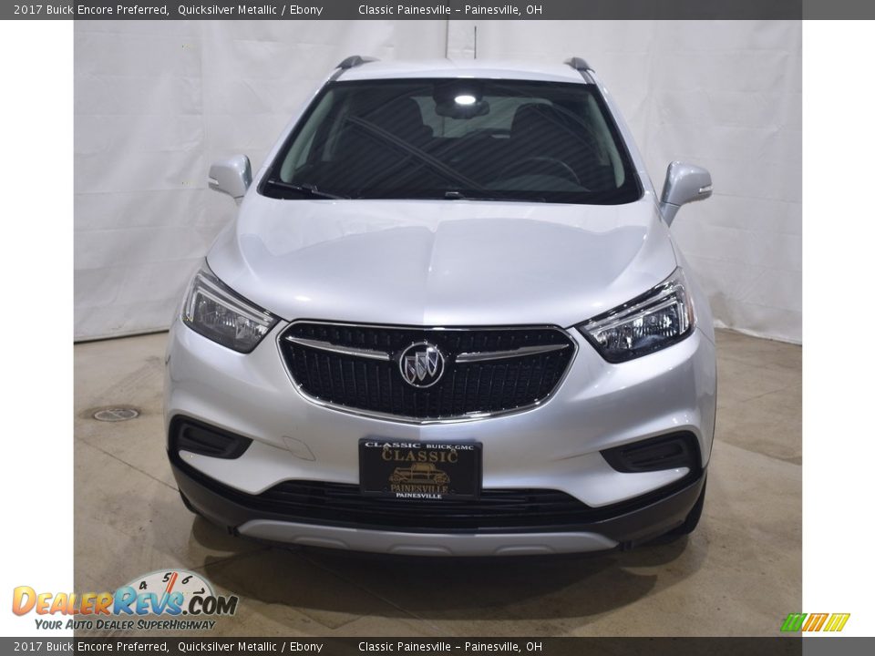 2017 Buick Encore Preferred Quicksilver Metallic / Ebony Photo #4