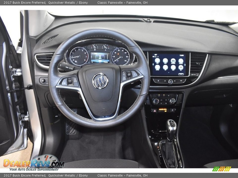 2017 Buick Encore Preferred Quicksilver Metallic / Ebony Photo #12