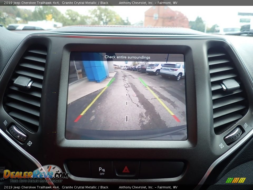 2019 Jeep Cherokee Trailhawk 4x4 Granite Crystal Metallic / Black Photo #17