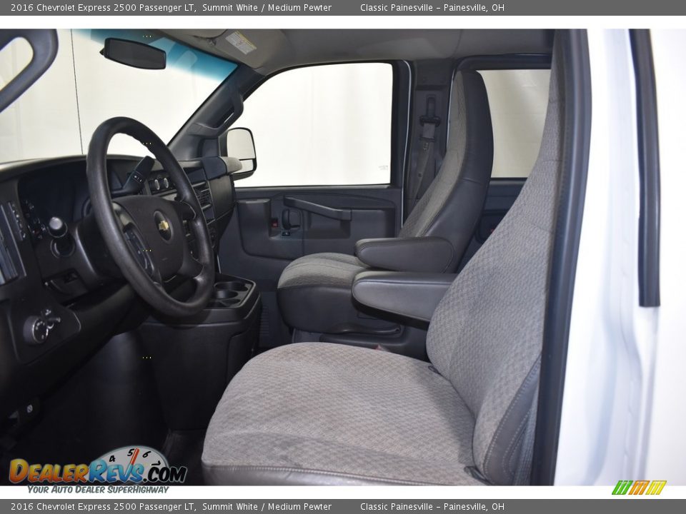 Front Seat of 2016 Chevrolet Express 2500 Passenger LT Photo #7