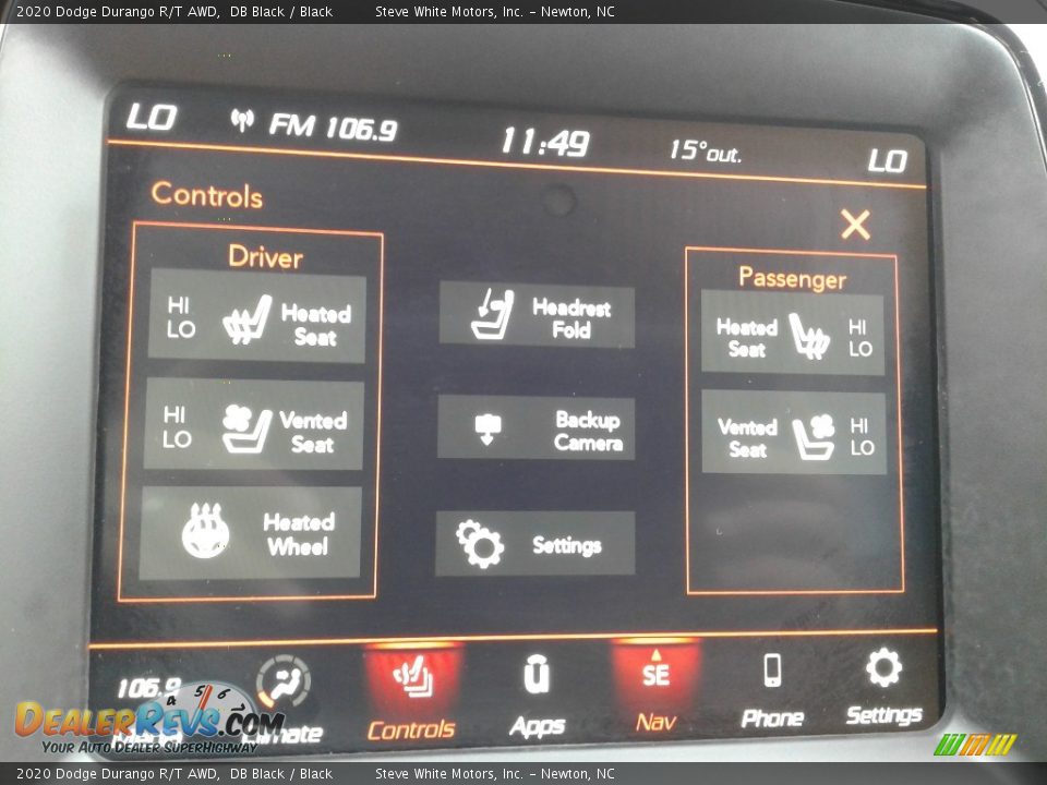 2020 Dodge Durango R/T AWD DB Black / Black Photo #27