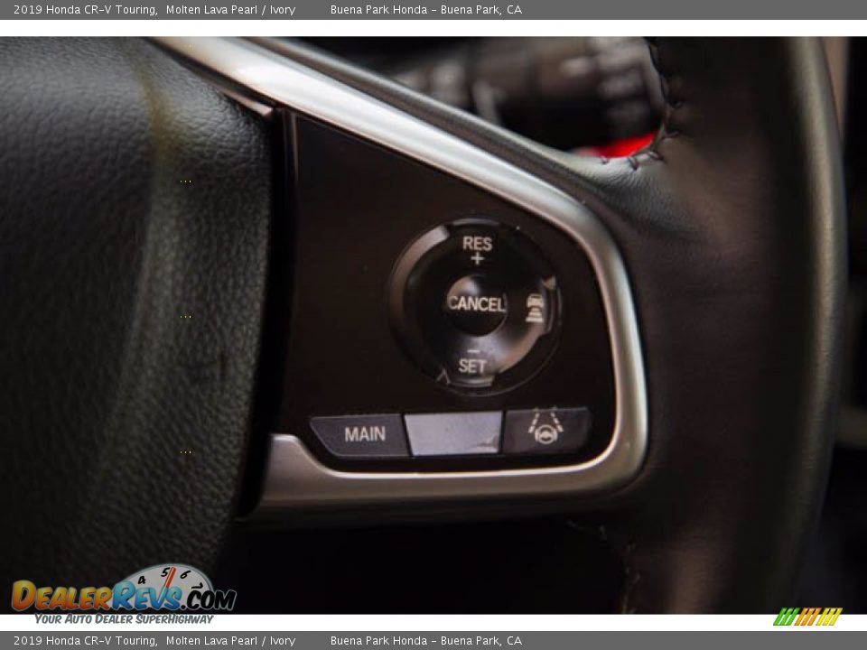 2019 Honda CR-V Touring Molten Lava Pearl / Ivory Photo #13