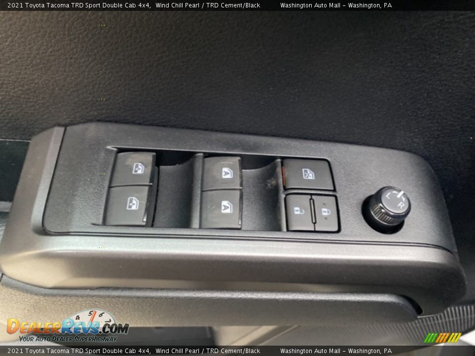 2021 Toyota Tacoma TRD Sport Double Cab 4x4 Wind Chill Pearl / TRD Cement/Black Photo #18