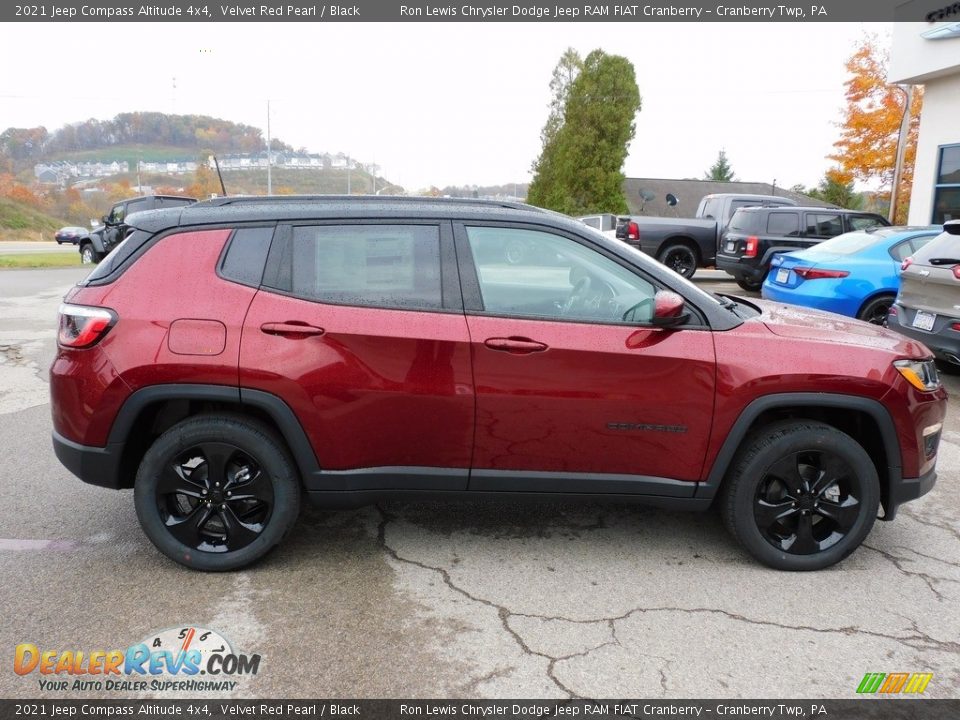 Velvet Red Pearl 2021 Jeep Compass Altitude 4x4 Photo #4