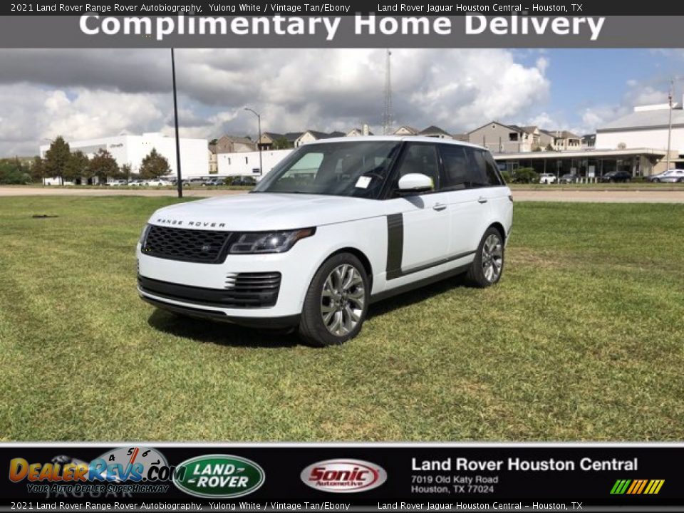 2021 Land Rover Range Rover Autobiography Yulong White / Vintage Tan/Ebony Photo #1