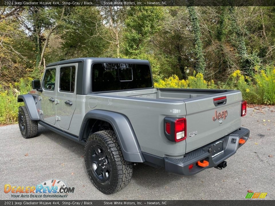 2021 Jeep Gladiator Mojave 4x4 Sting-Gray / Black Photo #9