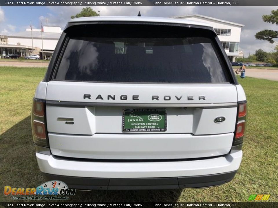 2021 Land Rover Range Rover Autobiography Yulong White / Vintage Tan/Ebony Photo #9