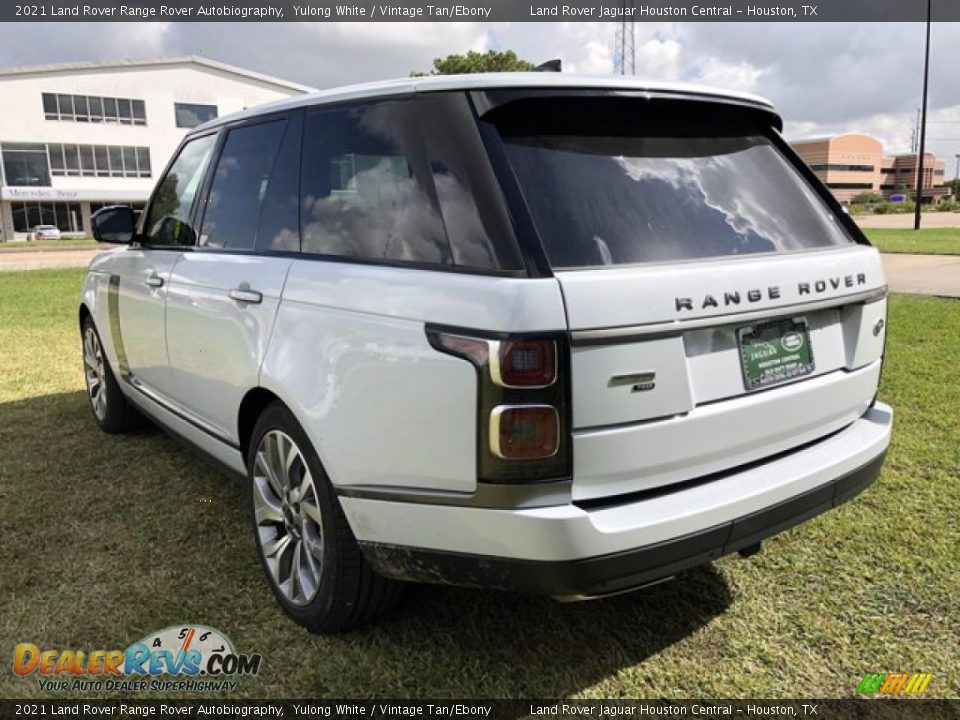 2021 Land Rover Range Rover Autobiography Yulong White / Vintage Tan/Ebony Photo #12