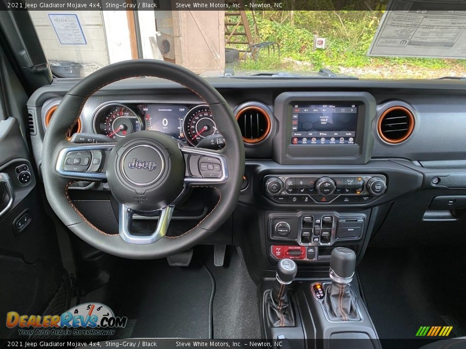 Dashboard of 2021 Jeep Gladiator Mojave 4x4 Photo #18