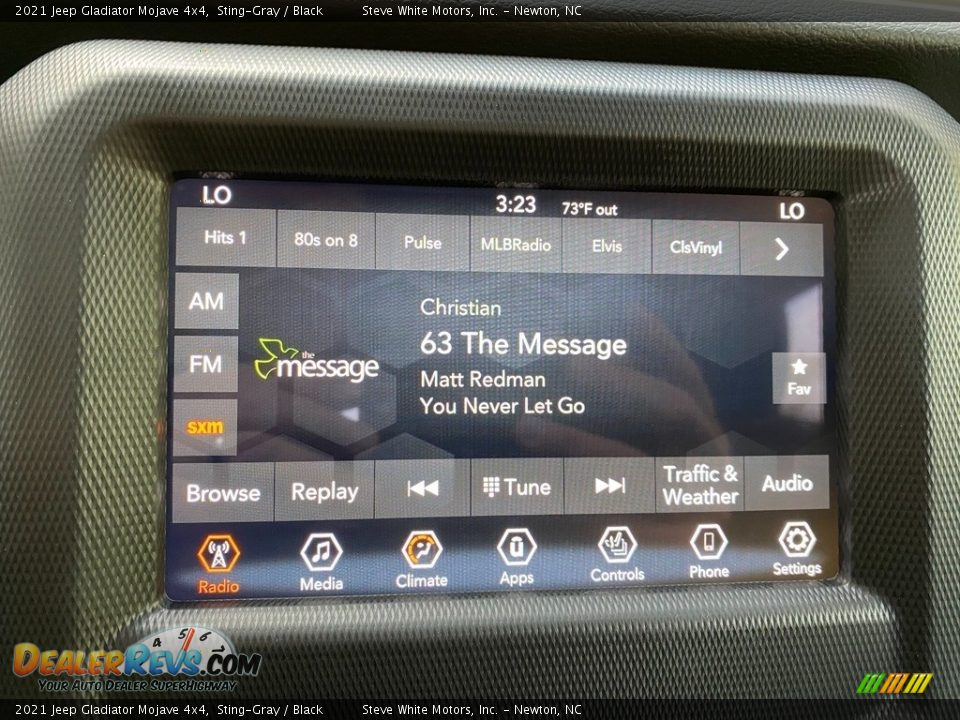 Controls of 2021 Jeep Gladiator Mojave 4x4 Photo #22