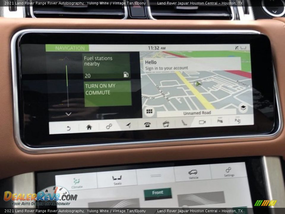 Navigation of 2021 Land Rover Range Rover Autobiography Photo #23