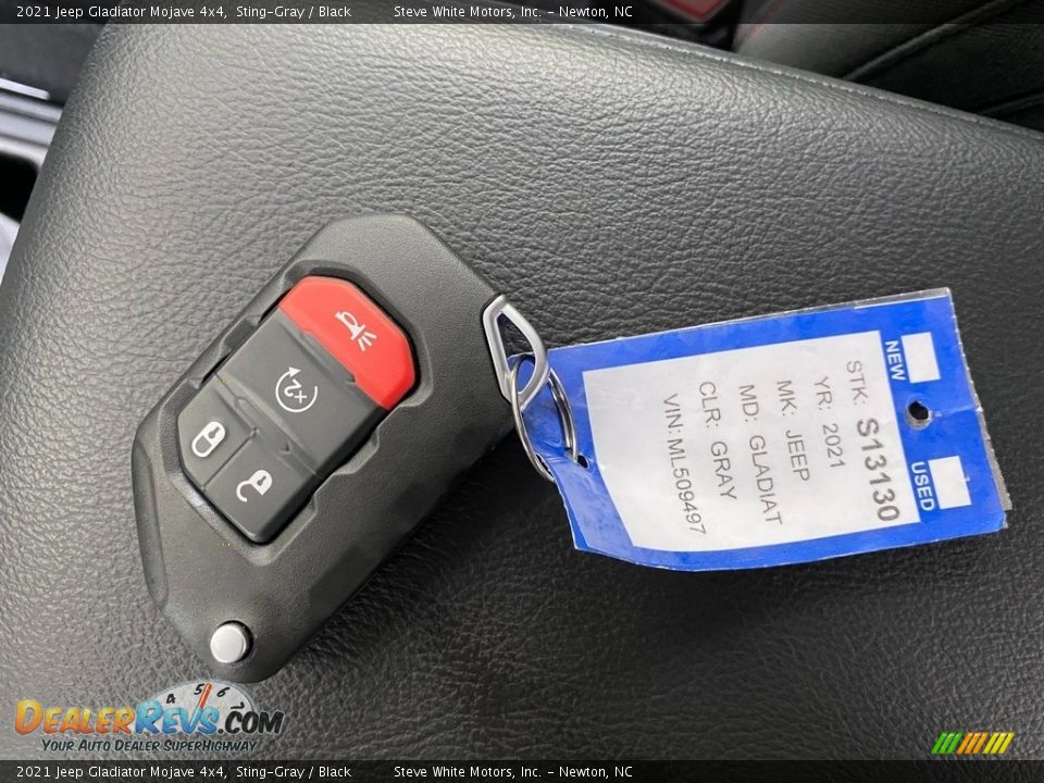 2021 Jeep Gladiator Mojave 4x4 Sting-Gray / Black Photo #27