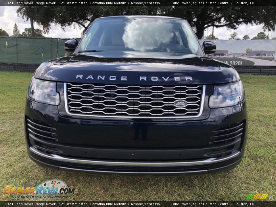 2021 Land Rover Range Rover P525 Westminster Portofino Blue Metallic / Almond/Espresso Photo #7