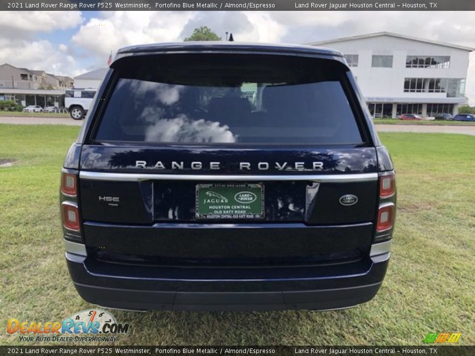 2021 Land Rover Range Rover P525 Westminster Portofino Blue Metallic / Almond/Espresso Photo #8