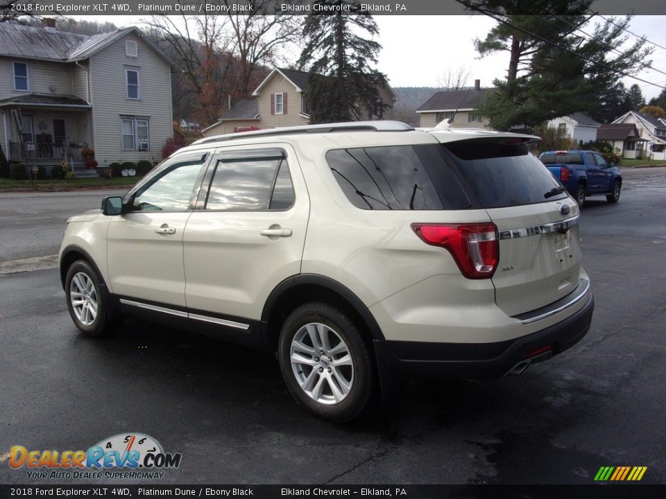 2018 Ford Explorer XLT 4WD Platinum Dune / Ebony Black Photo #7