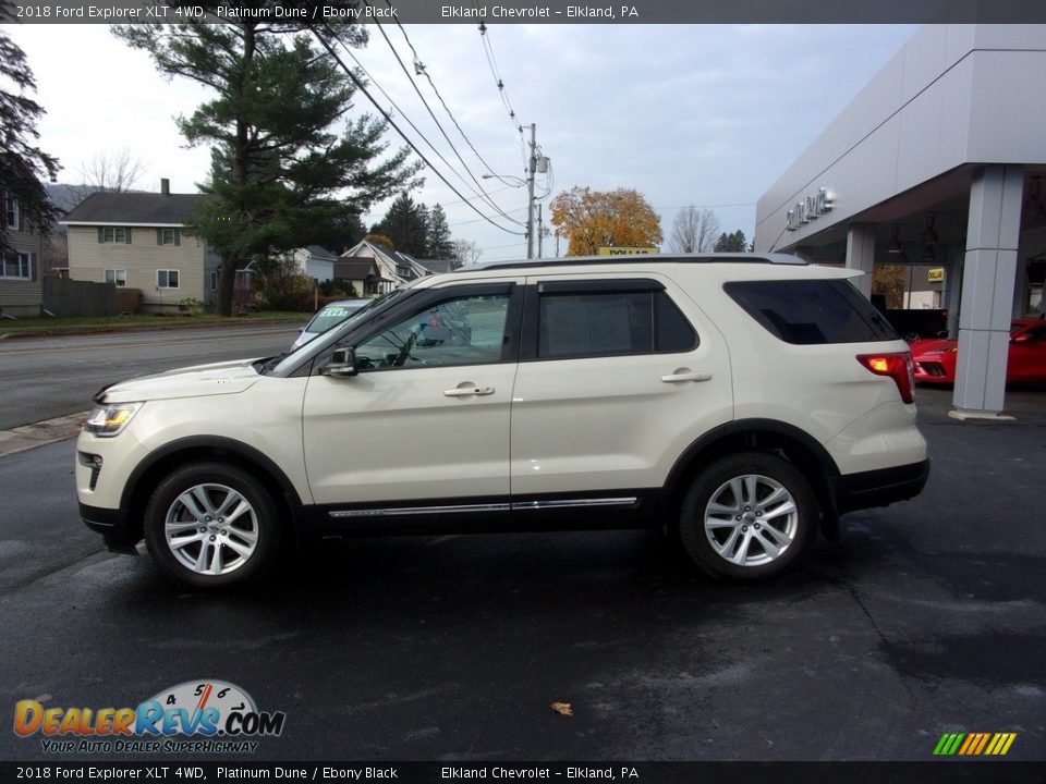 2018 Ford Explorer XLT 4WD Platinum Dune / Ebony Black Photo #8