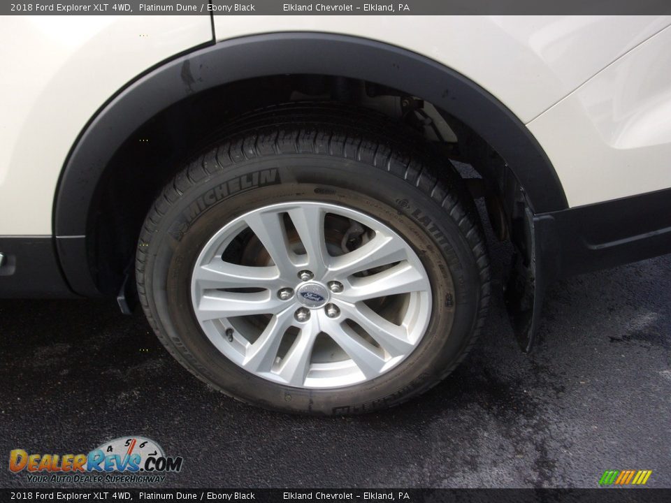 2018 Ford Explorer XLT 4WD Platinum Dune / Ebony Black Photo #11