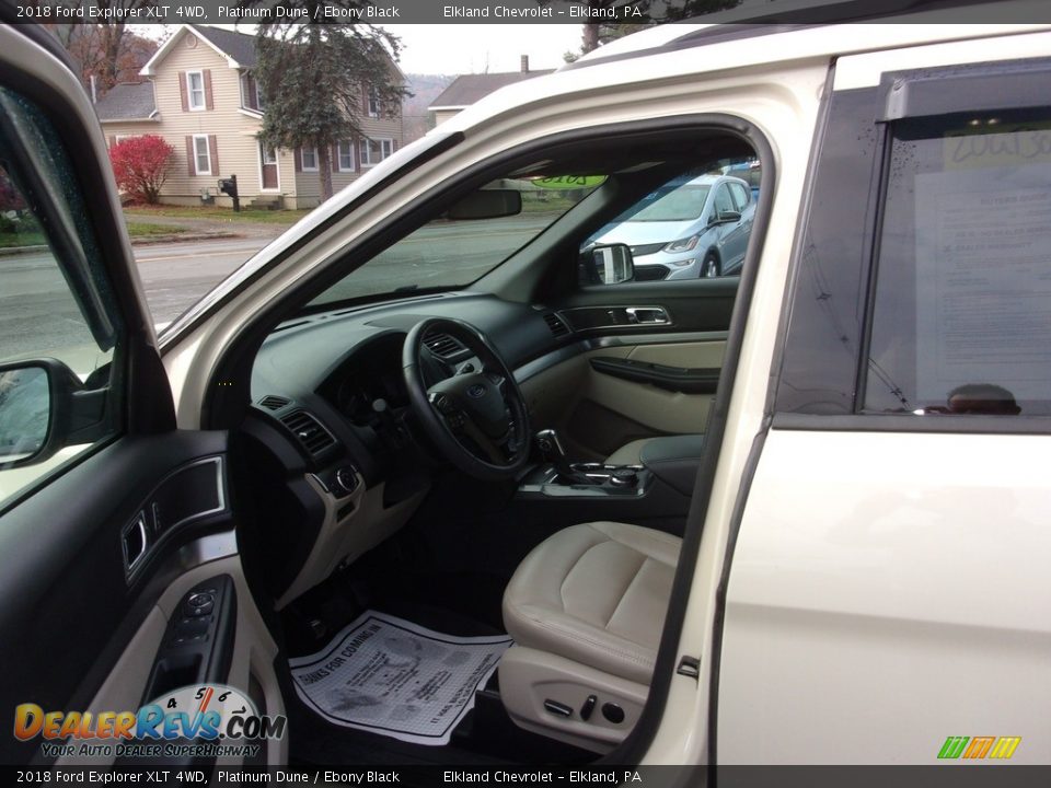 2018 Ford Explorer XLT 4WD Platinum Dune / Ebony Black Photo #13