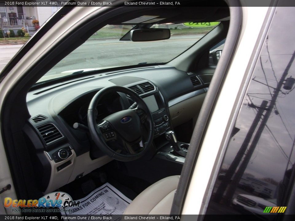 2018 Ford Explorer XLT 4WD Platinum Dune / Ebony Black Photo #14