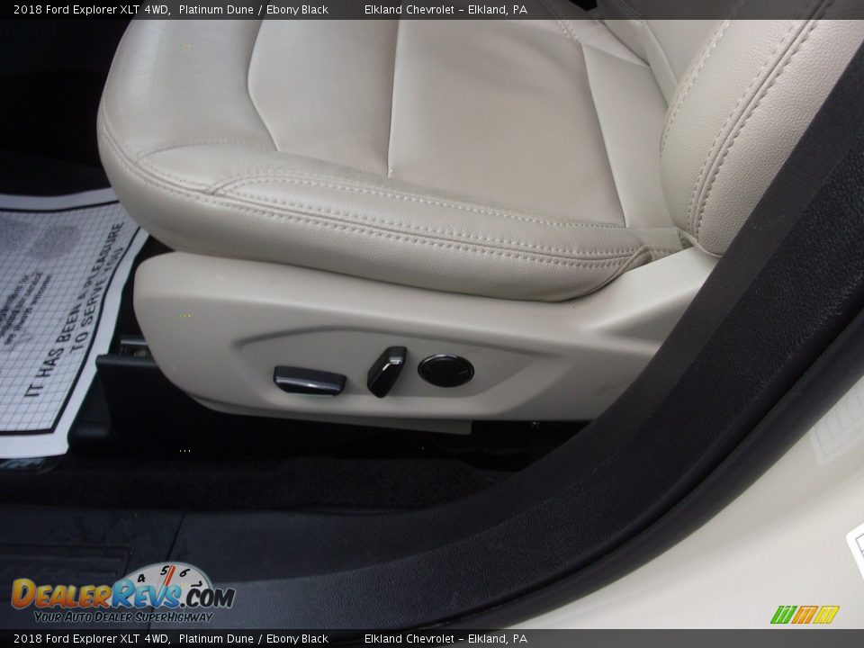 2018 Ford Explorer XLT 4WD Platinum Dune / Ebony Black Photo #17
