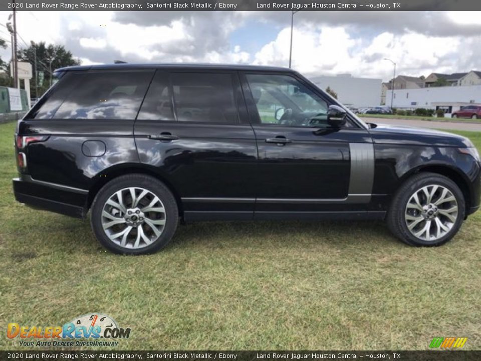 2020 Land Rover Range Rover Autobiography Santorini Black Metallic / Ebony Photo #7