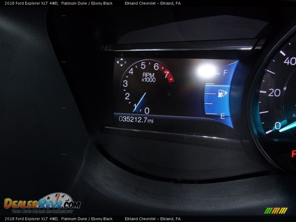 2018 Ford Explorer XLT 4WD Platinum Dune / Ebony Black Photo #20