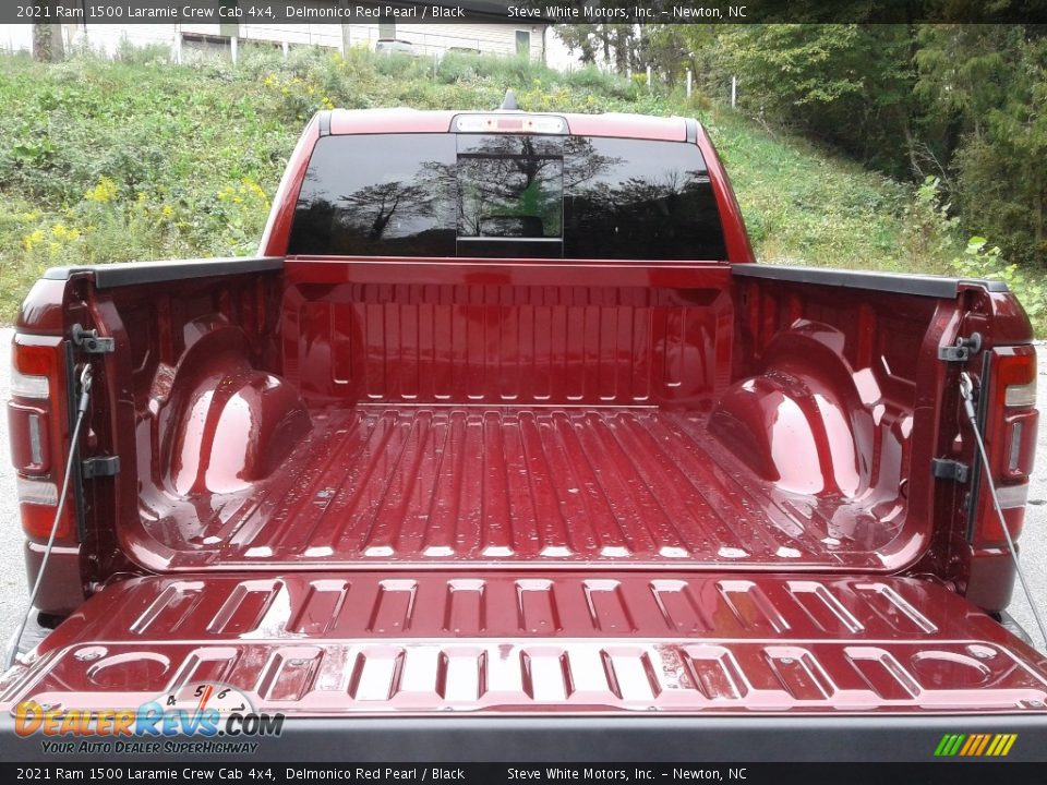 2021 Ram 1500 Laramie Crew Cab 4x4 Delmonico Red Pearl / Black Photo #8