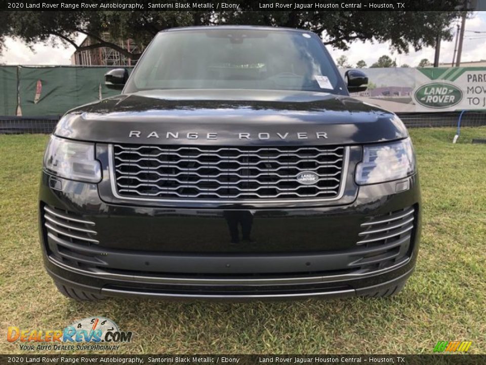 2020 Land Rover Range Rover Autobiography Santorini Black Metallic / Ebony Photo #9