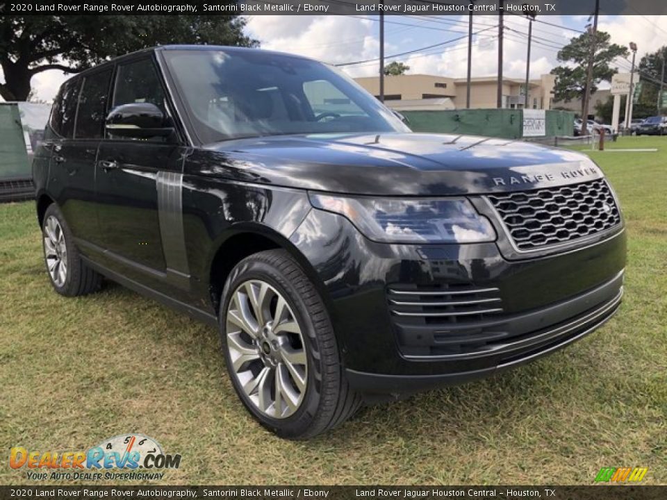 2020 Land Rover Range Rover Autobiography Santorini Black Metallic / Ebony Photo #11