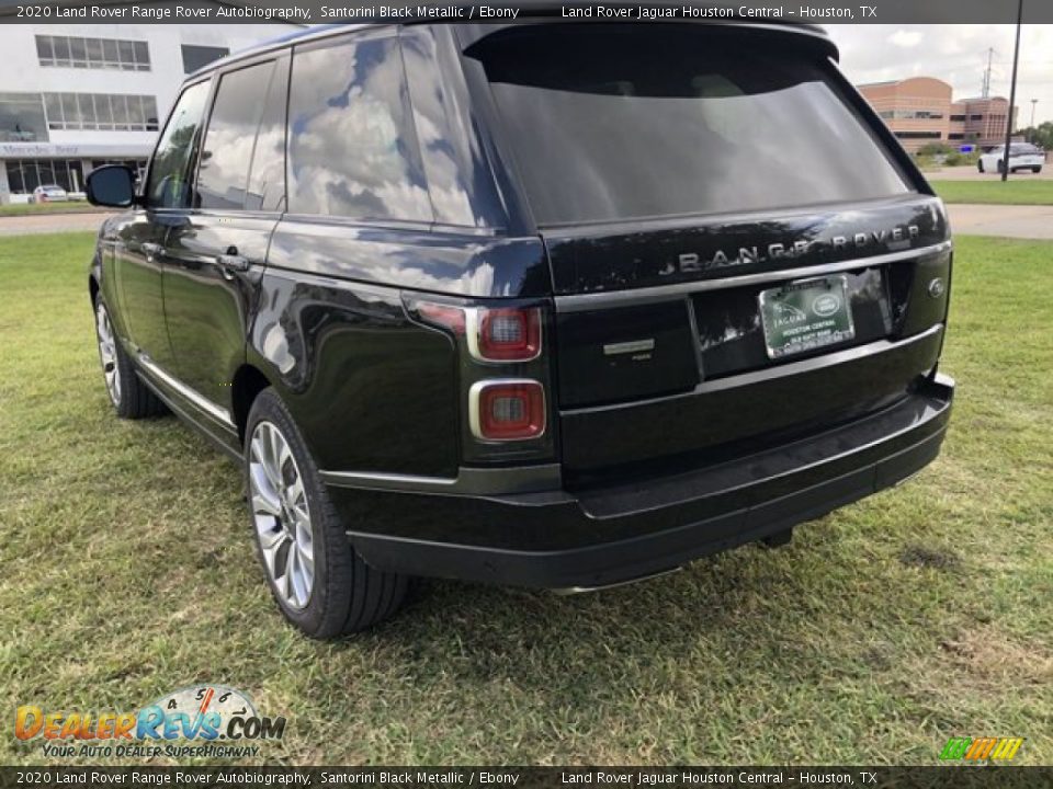 2020 Land Rover Range Rover Autobiography Santorini Black Metallic / Ebony Photo #12