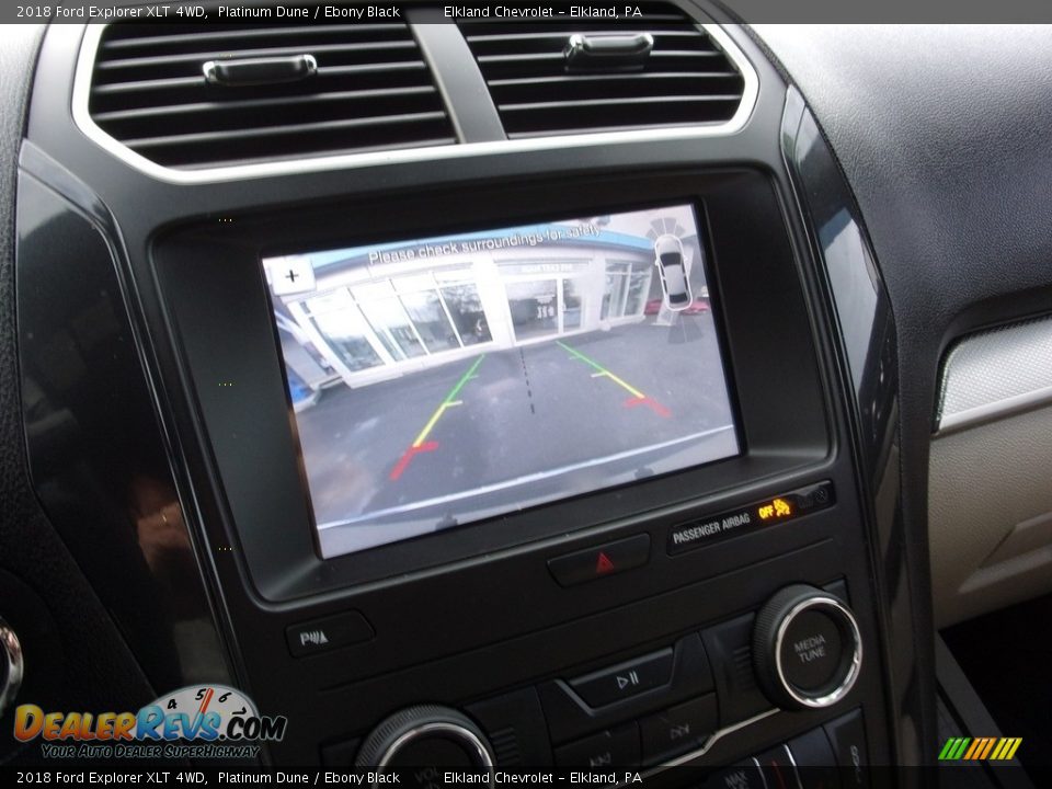 2018 Ford Explorer XLT 4WD Platinum Dune / Ebony Black Photo #26