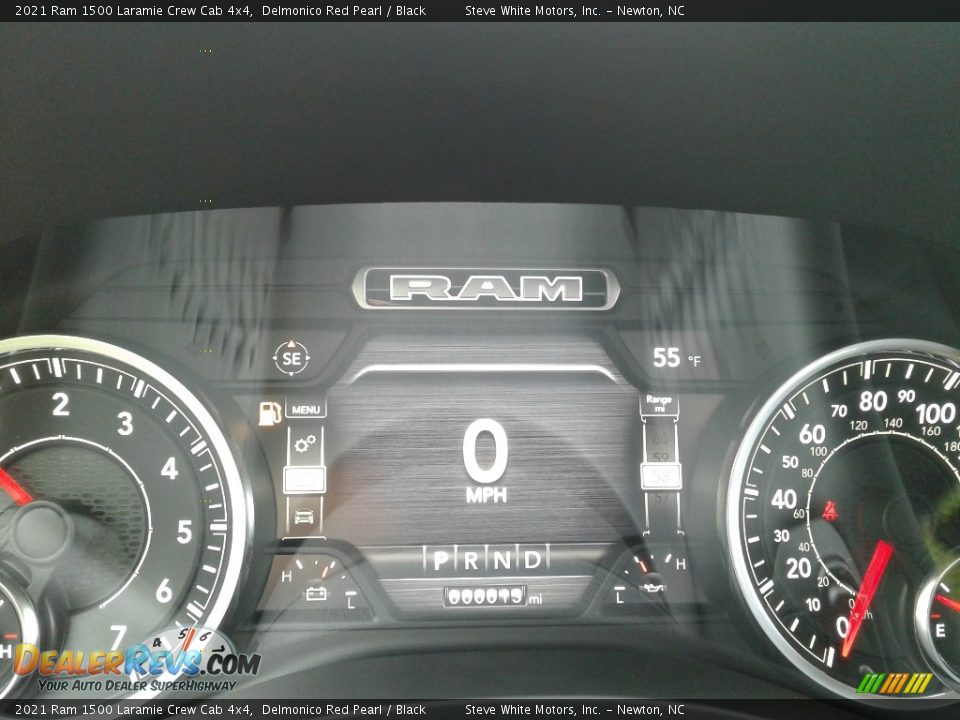 2021 Ram 1500 Laramie Crew Cab 4x4 Gauges Photo #20