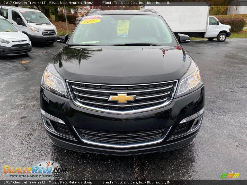 2017 Chevrolet Traverse LT Mosaic Black Metallic / Ebony Photo #3