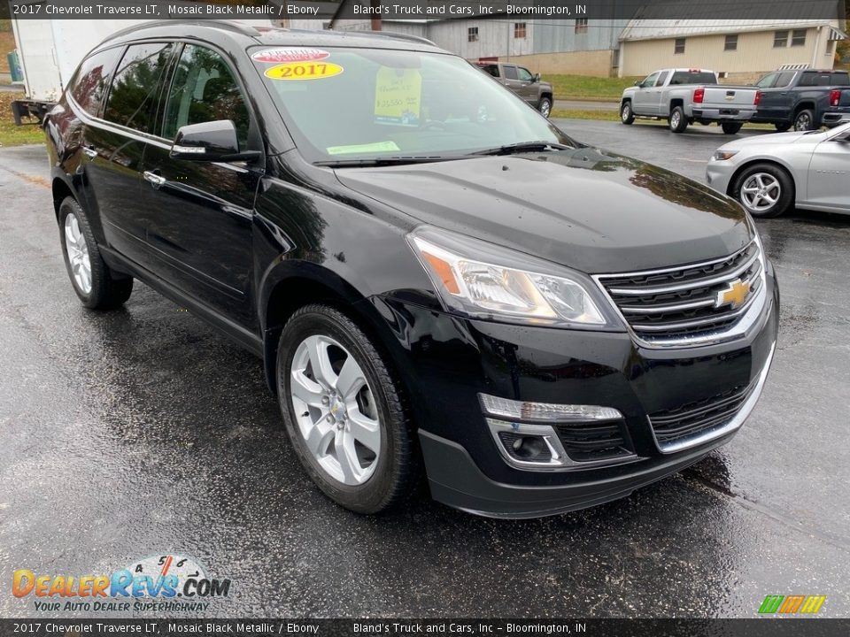 2017 Chevrolet Traverse LT Mosaic Black Metallic / Ebony Photo #4