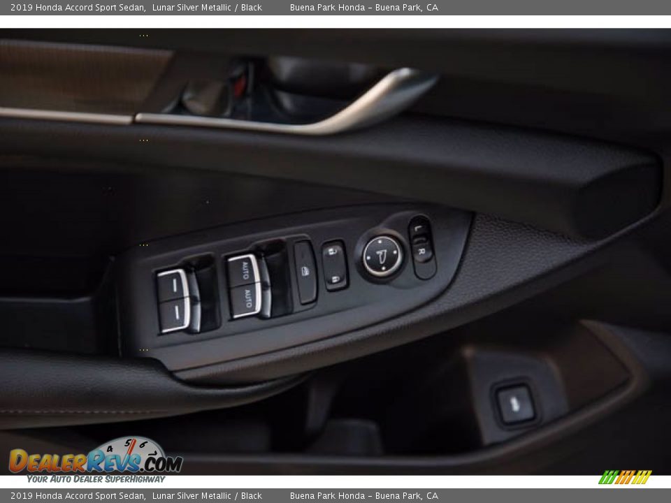 2019 Honda Accord Sport Sedan Lunar Silver Metallic / Black Photo #29