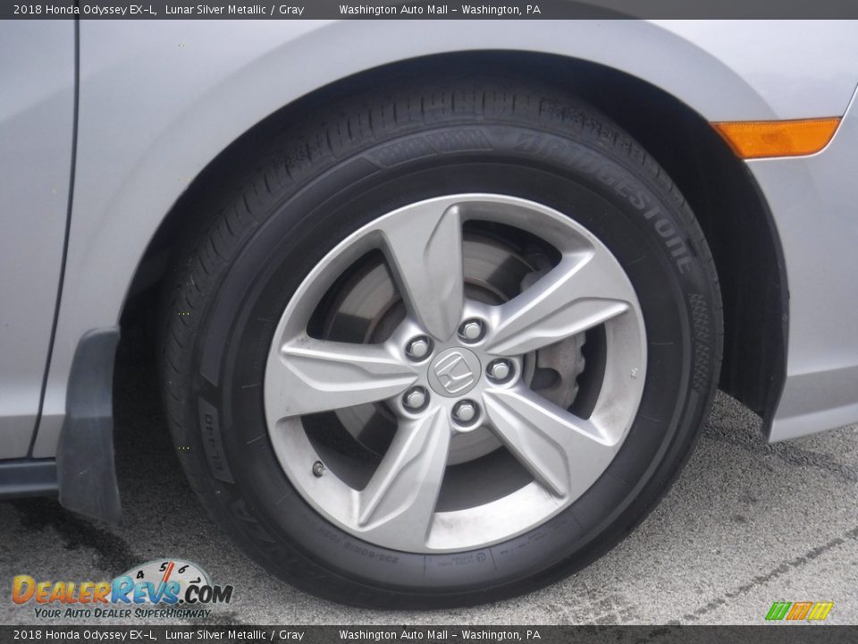 2018 Honda Odyssey EX-L Lunar Silver Metallic / Gray Photo #3