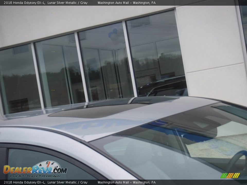 2018 Honda Odyssey EX-L Lunar Silver Metallic / Gray Photo #4