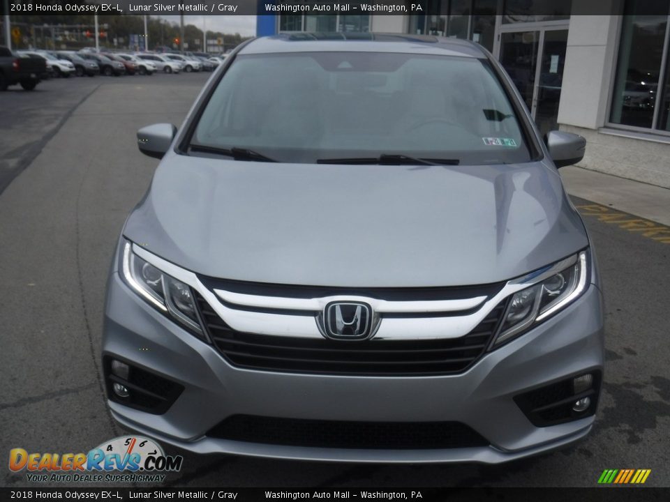 2018 Honda Odyssey EX-L Lunar Silver Metallic / Gray Photo #5