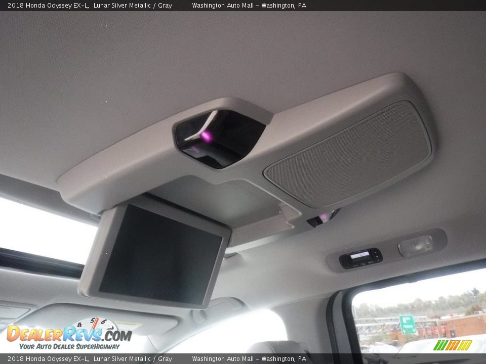2018 Honda Odyssey EX-L Lunar Silver Metallic / Gray Photo #10
