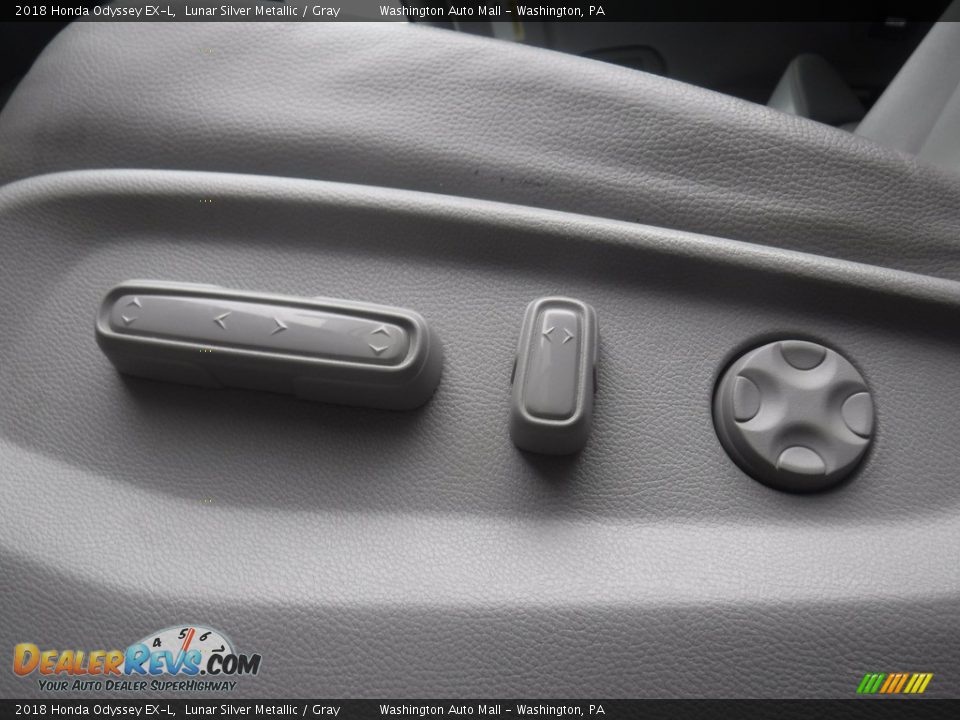 2018 Honda Odyssey EX-L Lunar Silver Metallic / Gray Photo #15