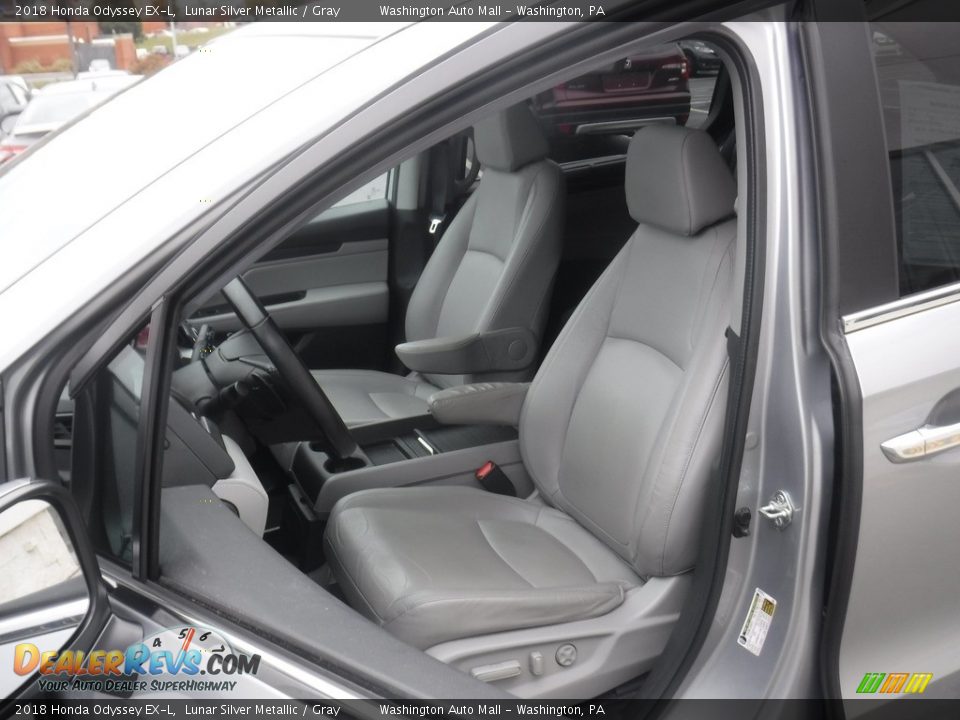 2018 Honda Odyssey EX-L Lunar Silver Metallic / Gray Photo #16