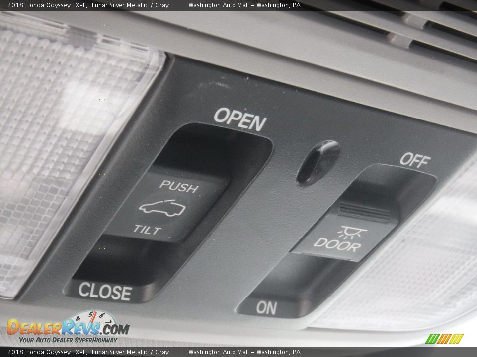 2018 Honda Odyssey EX-L Lunar Silver Metallic / Gray Photo #20