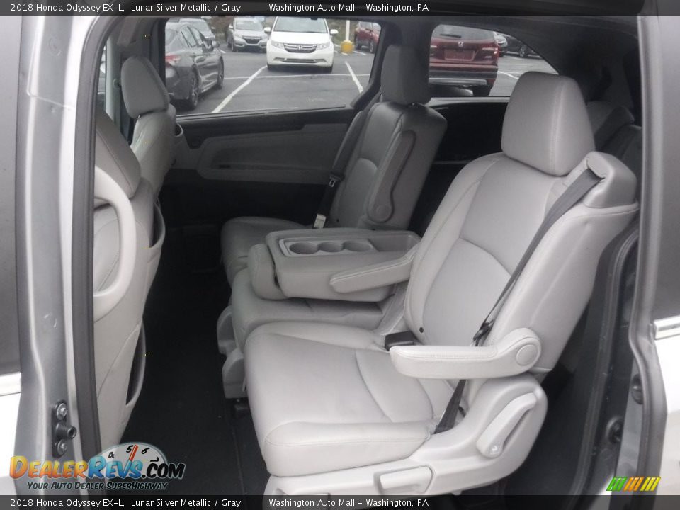 2018 Honda Odyssey EX-L Lunar Silver Metallic / Gray Photo #23