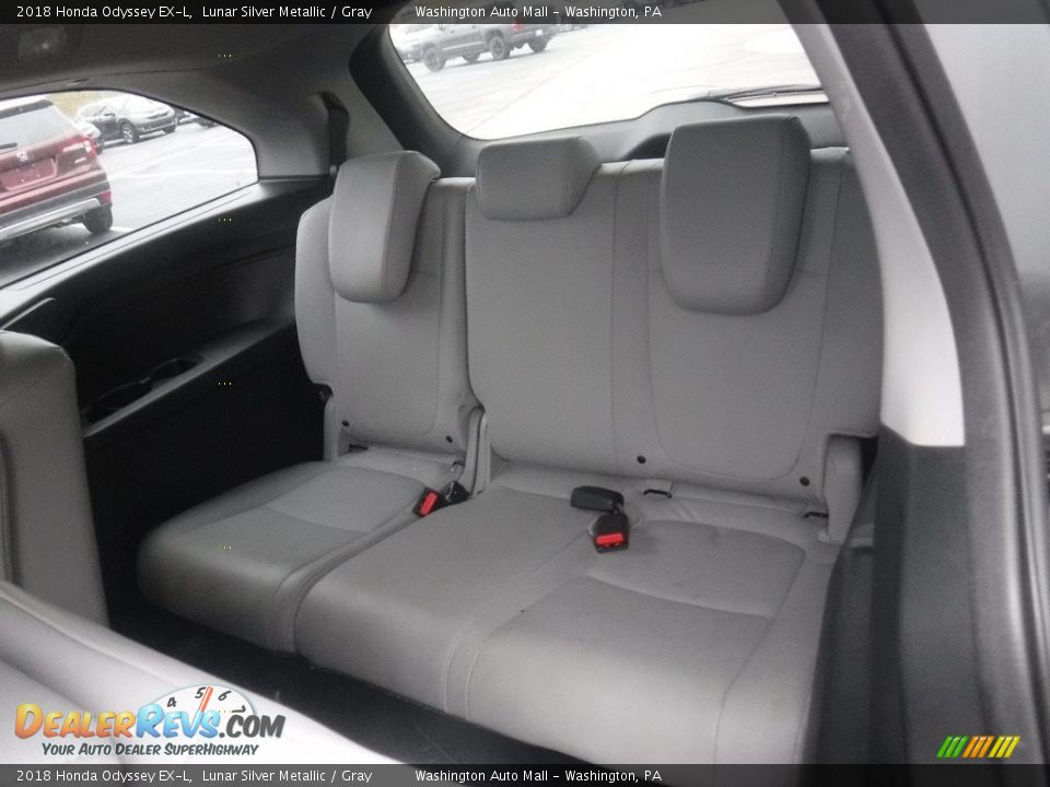 2018 Honda Odyssey EX-L Lunar Silver Metallic / Gray Photo #24